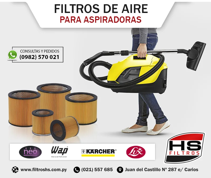 Filtros HS para aspiradoras