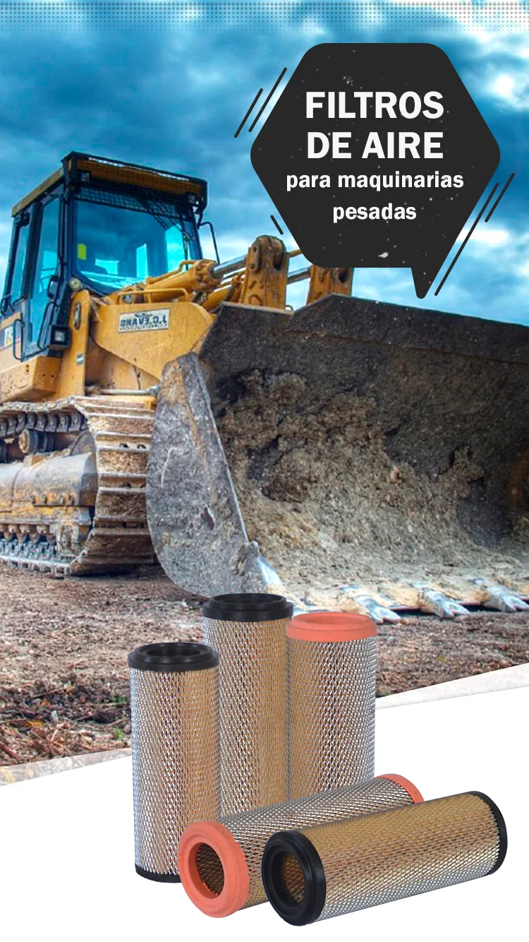 Filtros HS para maquinaria pesada